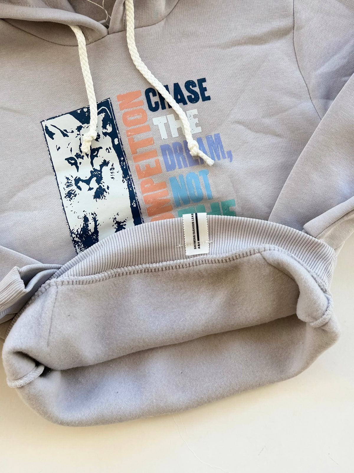 Fleece hoodie