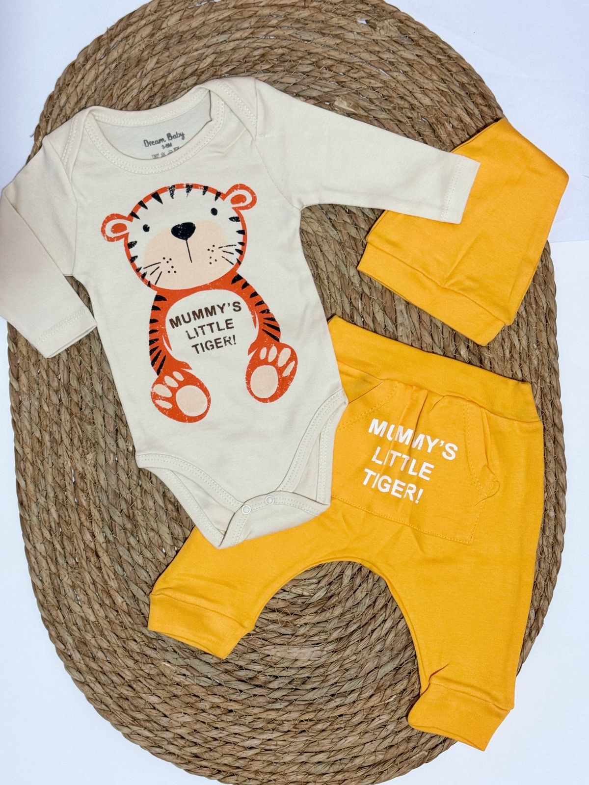 Cotton Bodysuit & pant set