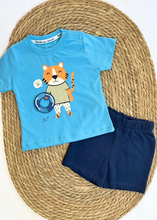 Cotton Baby Boy Set