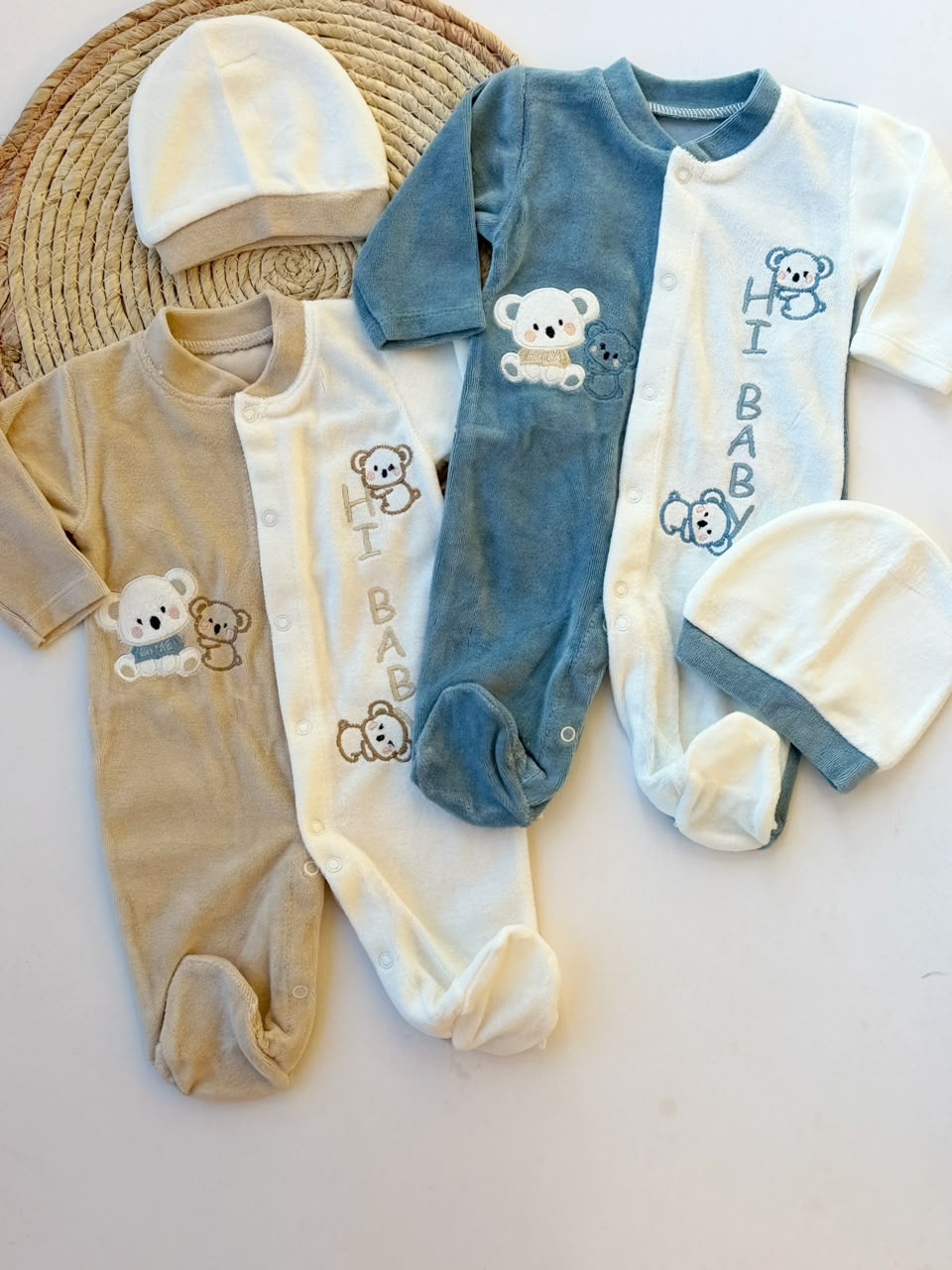 velvet overalls available in 2 colors