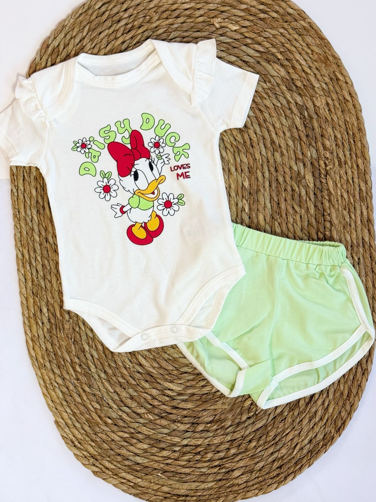 Daisy Duck Bodysuit & Shorts Set