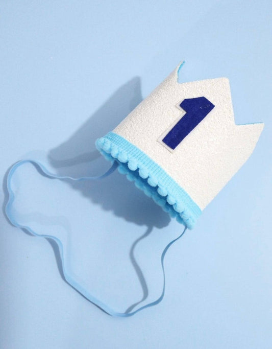 1 Year Birthday Crown Head Accessory
