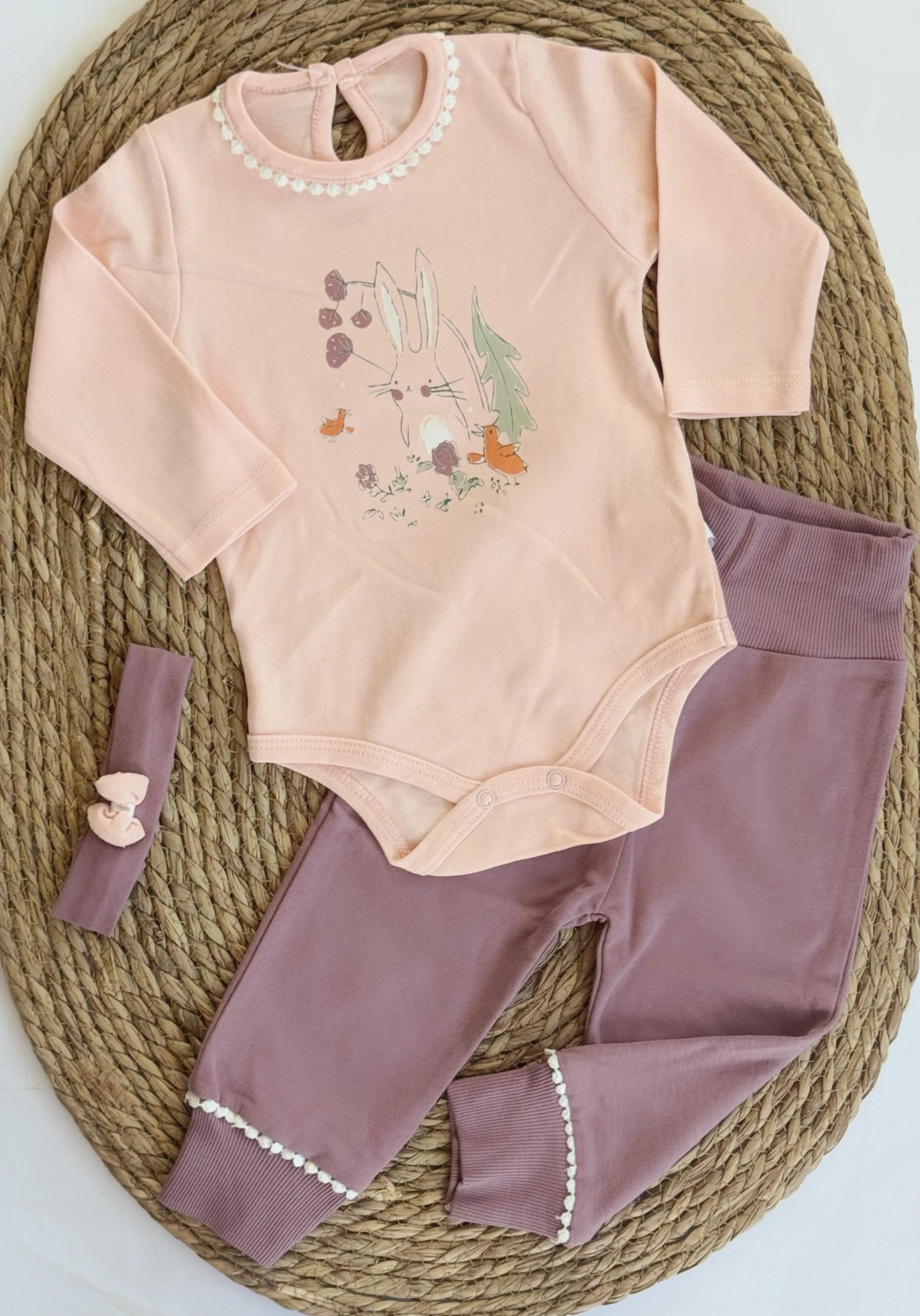Bodysuit & Pant Set available in 2 colors