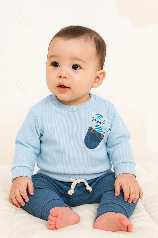 Cotton baby boy set / pijama