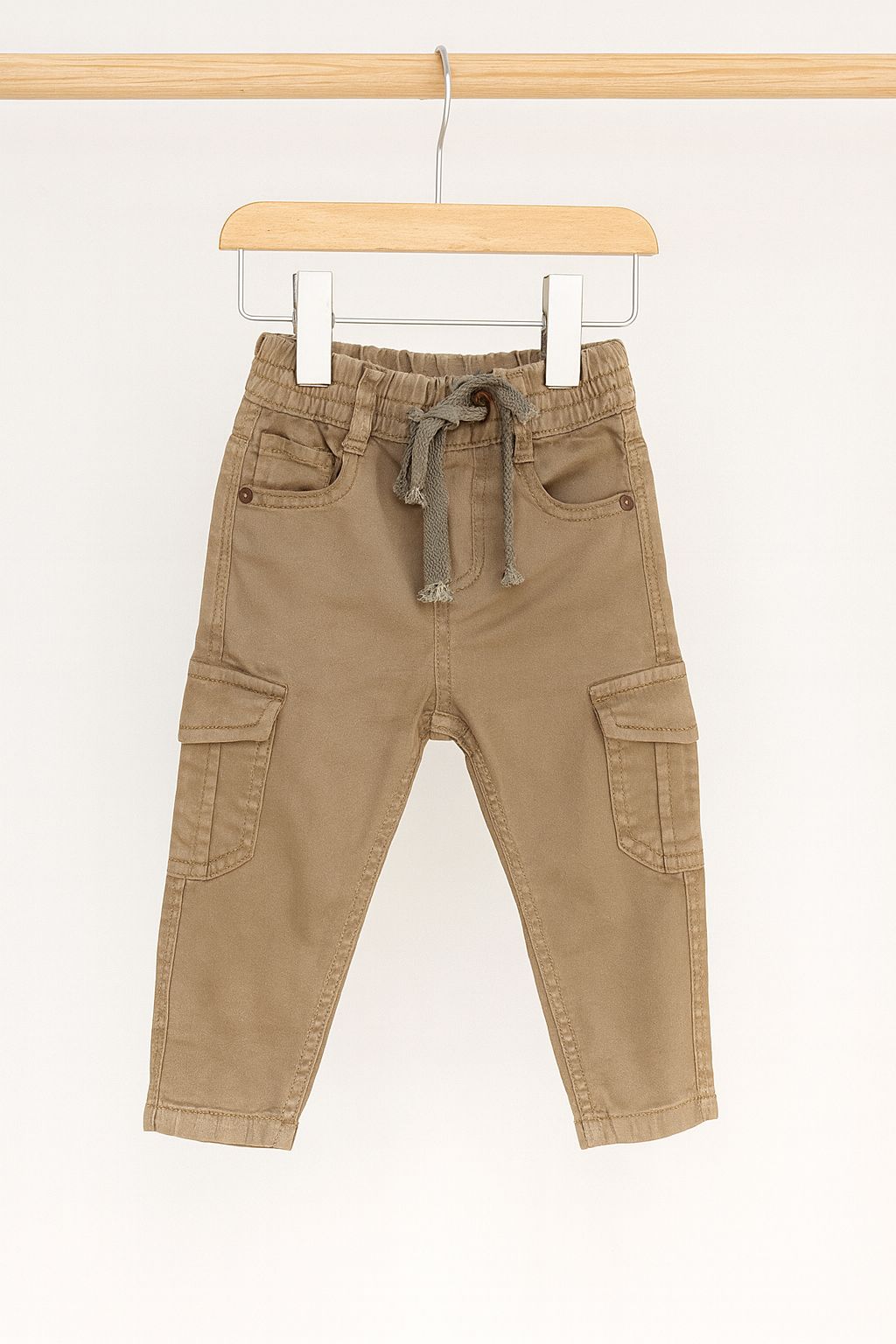 Beige Pants Full Fur Inside