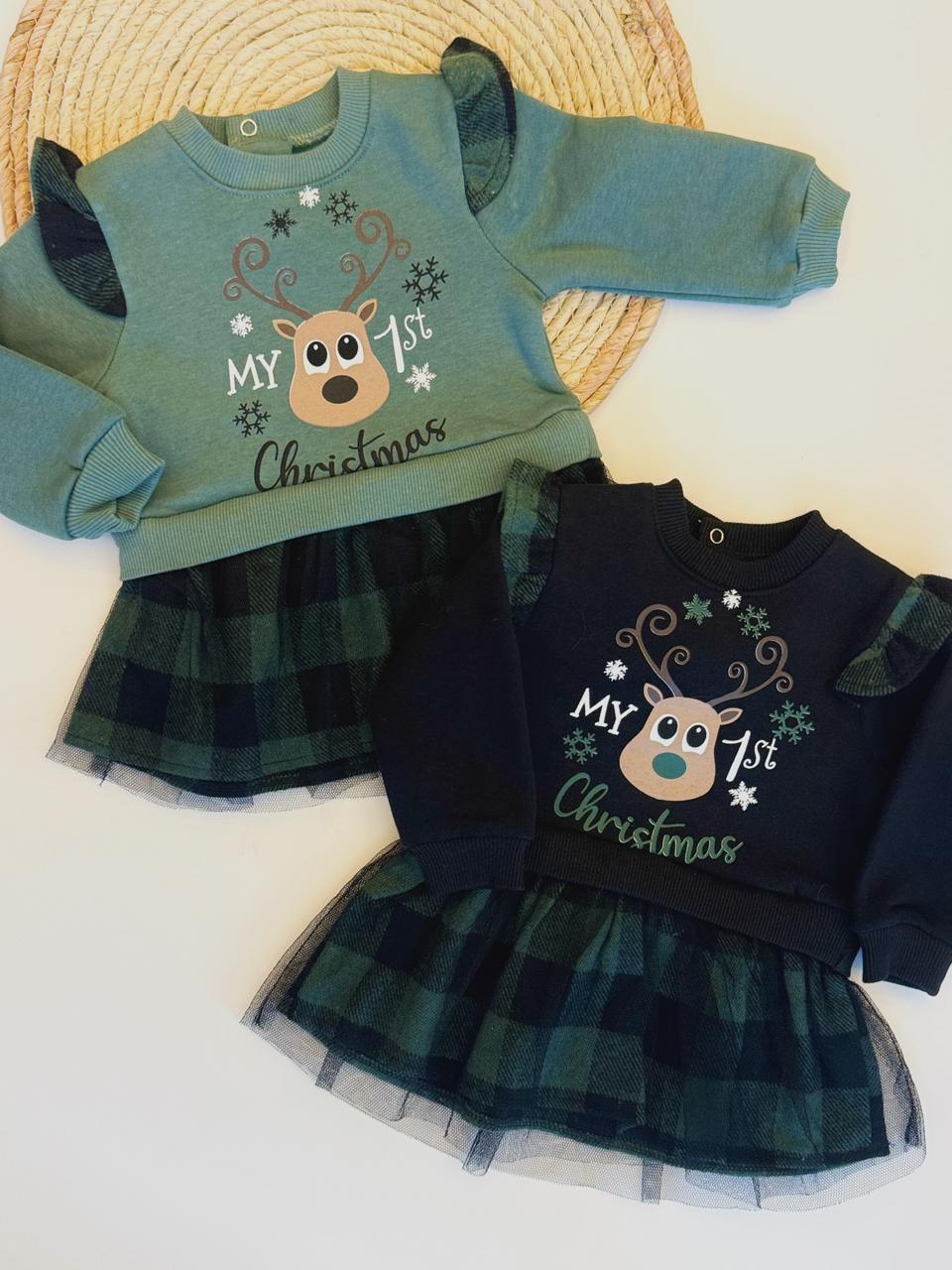 Fleece Dress available in 2 Colors