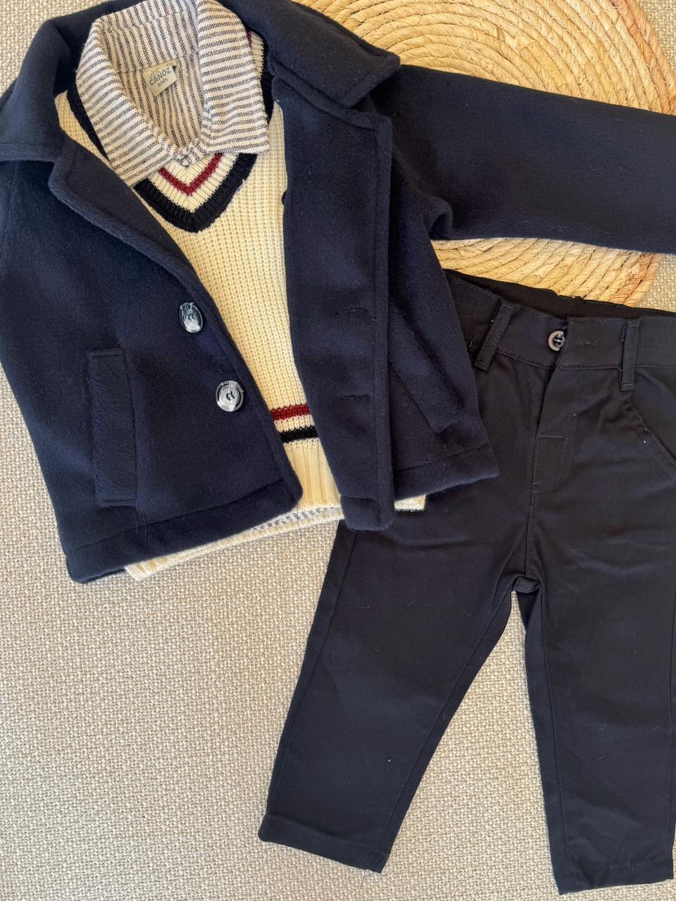 4 Pieces Navy Set