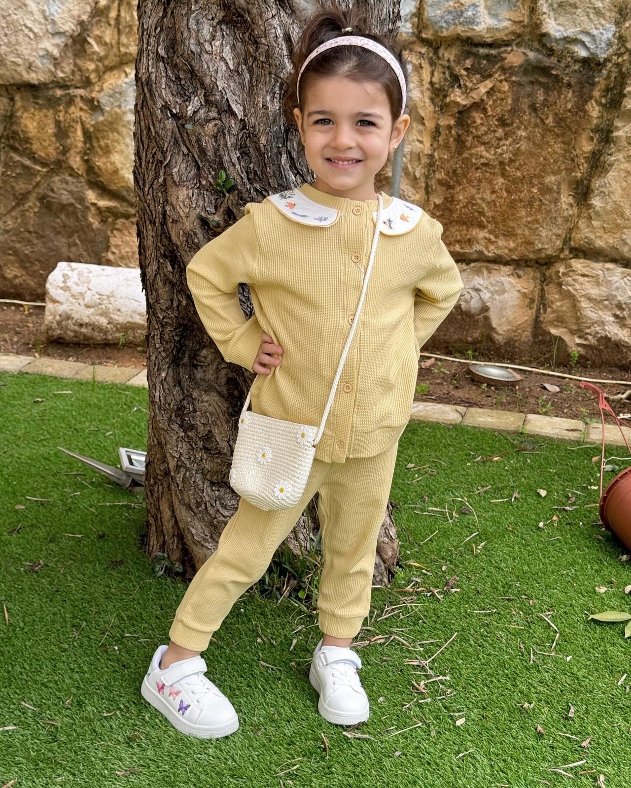 Yellow Cotton Set