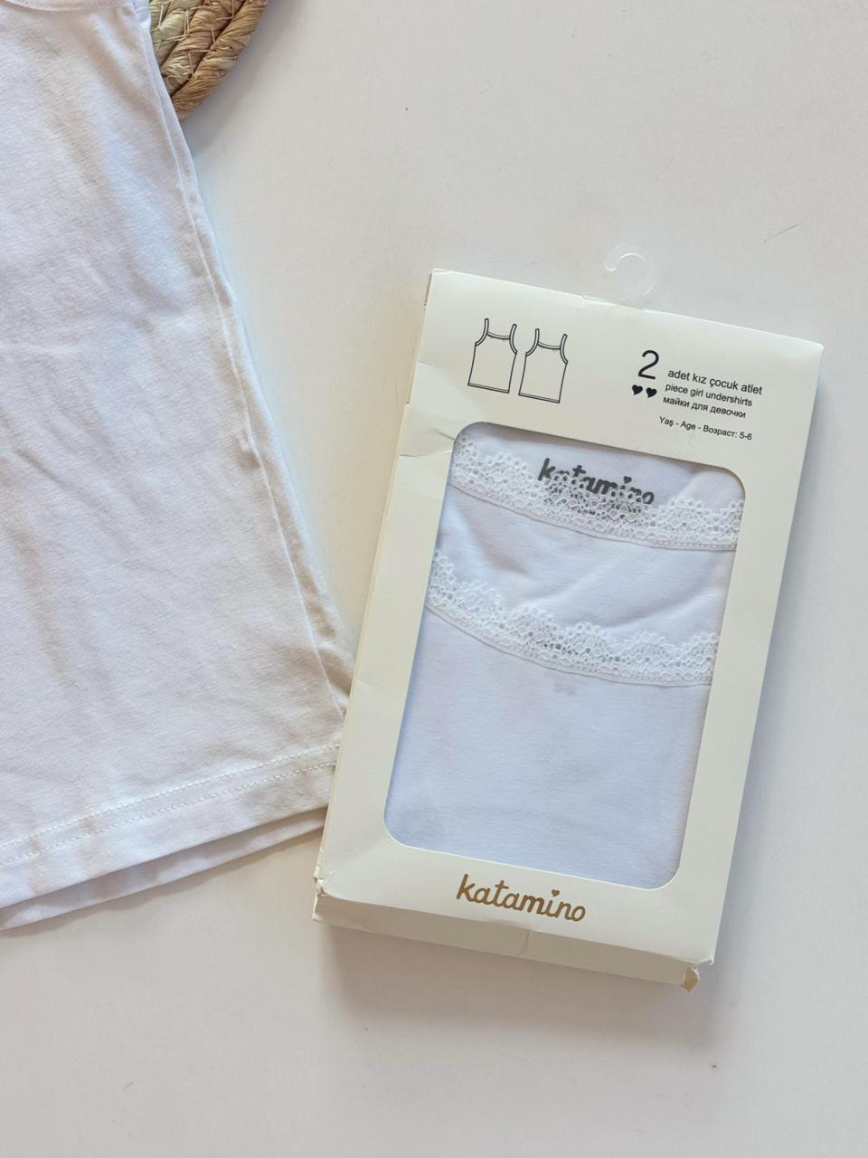 Pack of 2 cotton camisole