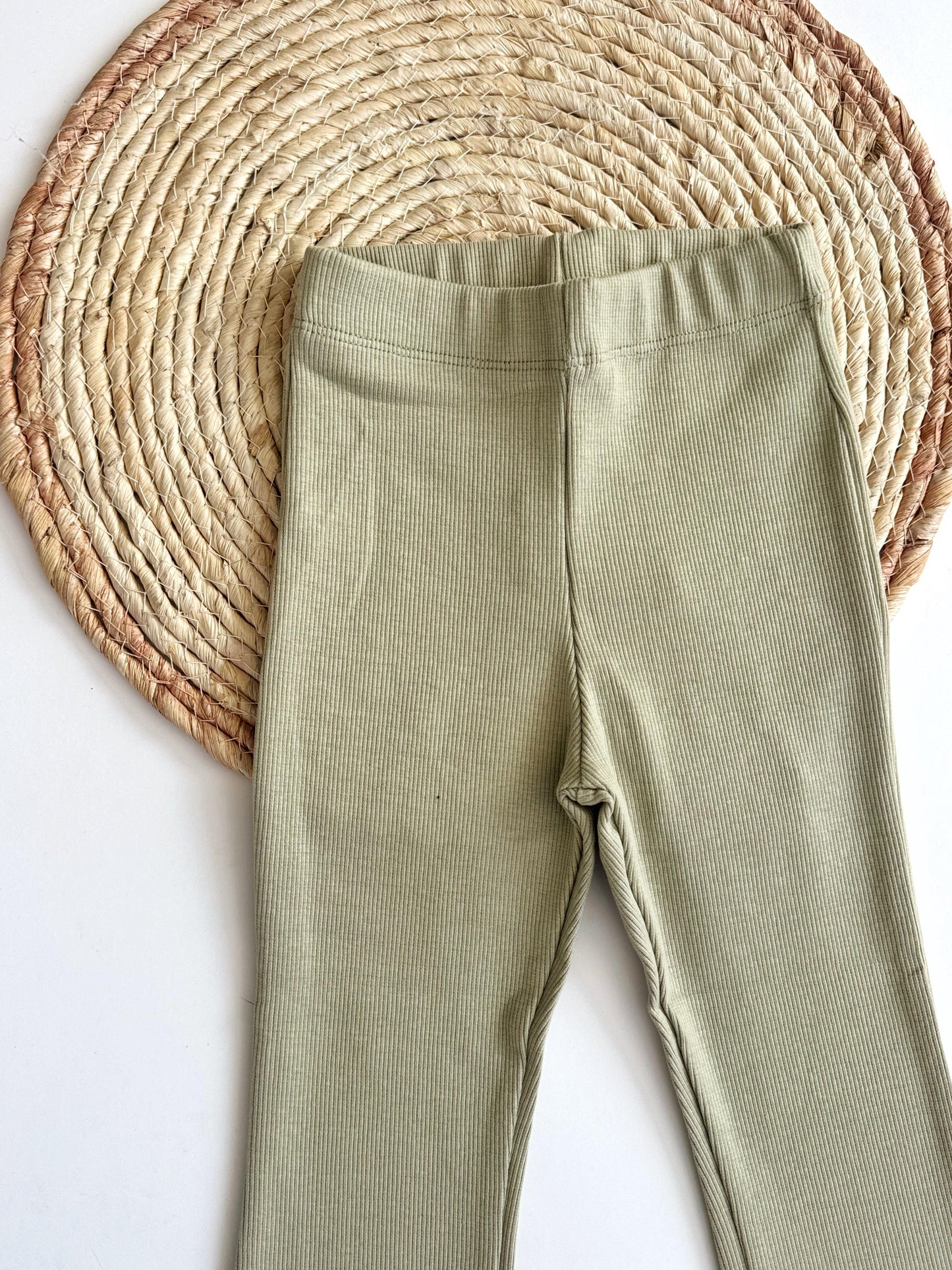 Cotton flare pants