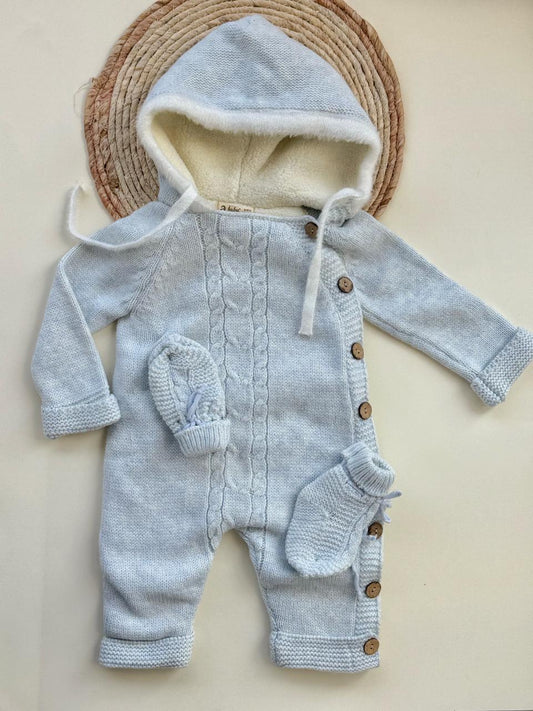Wool overall available in 2 colors