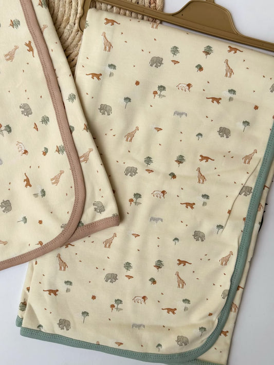 Cotton Blankets available in 2 colors