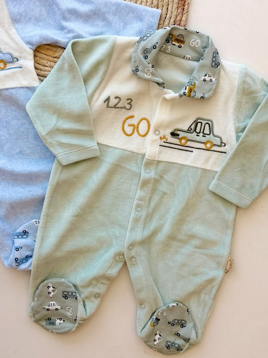 Velvet overall