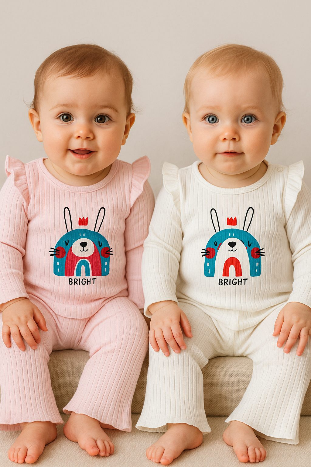 Cotton set available in 2 colors