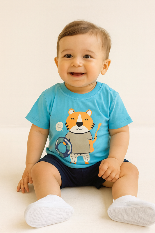 Cotton Baby Boy Set