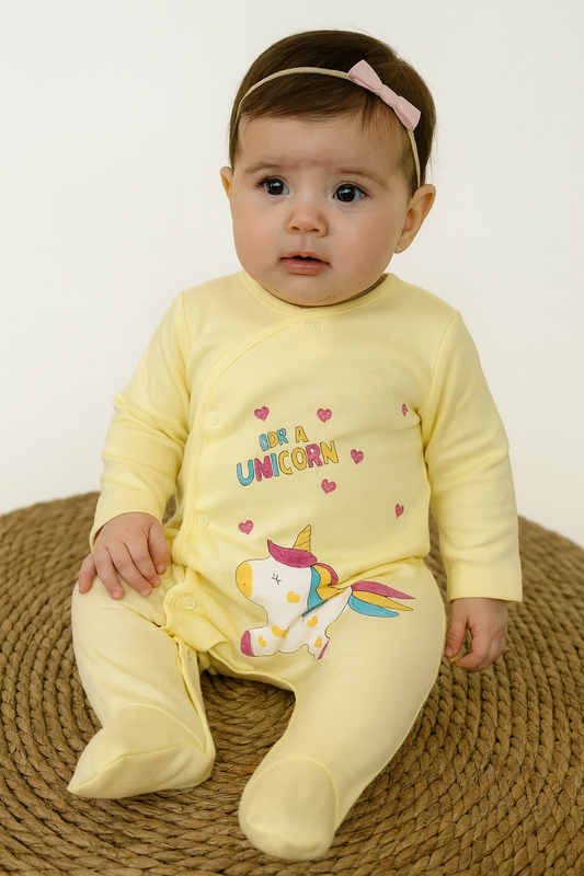 Cotton Unicorn Overall Available in 2 colors