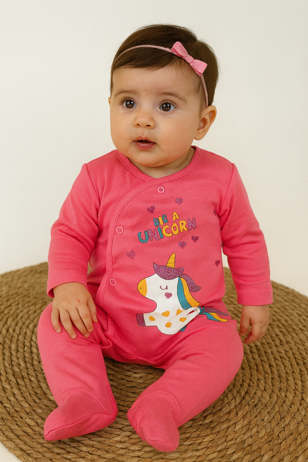 Cotton Unicorn Overall Available in 2 colors