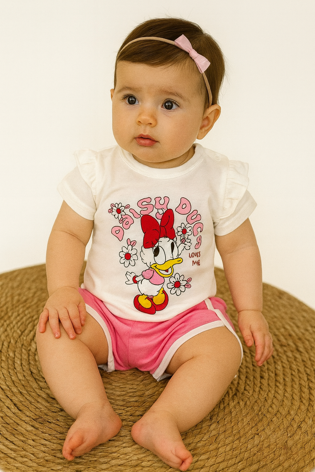 Daisy Duck Bodysuit & Shorts Set