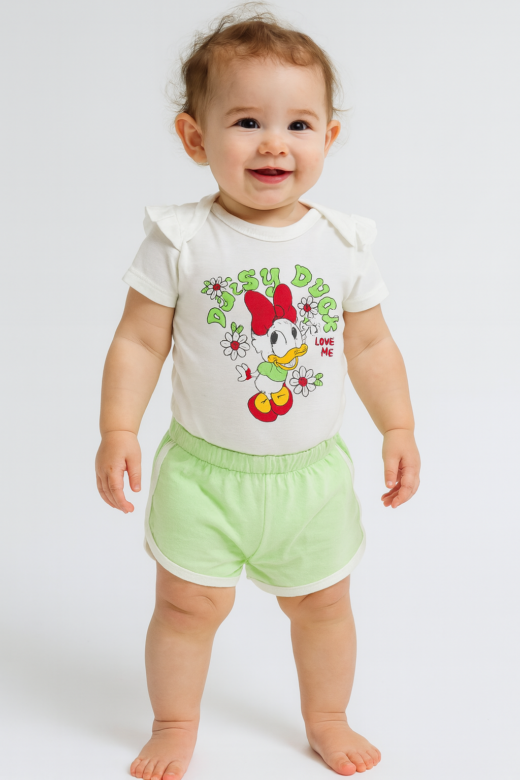 Daisy Duck Bodysuit & Shorts Set