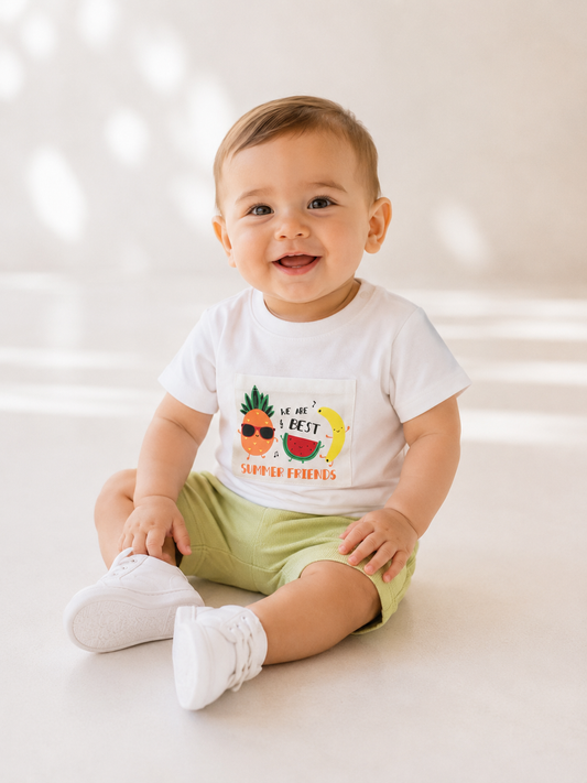 Cotton boys set