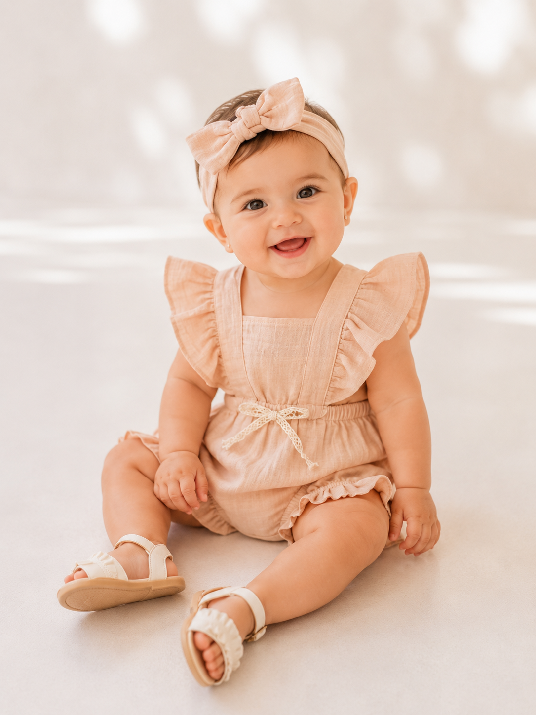 Linen Rompers available in 2 colors