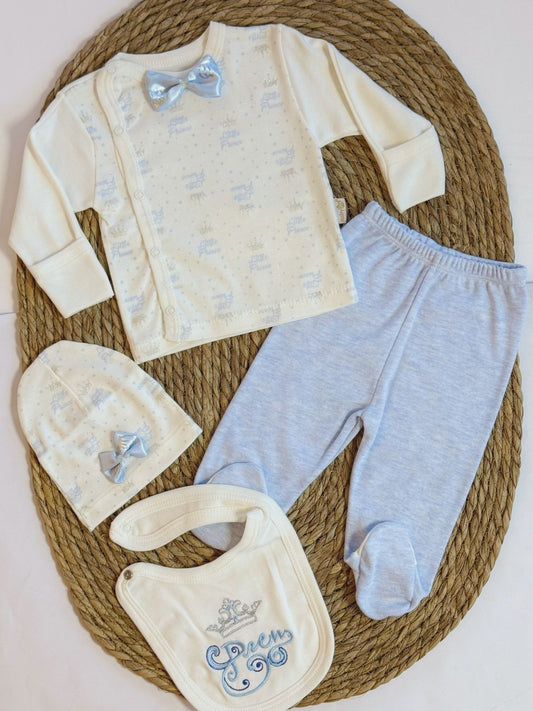 4 Pieces Cotton Hospital Set