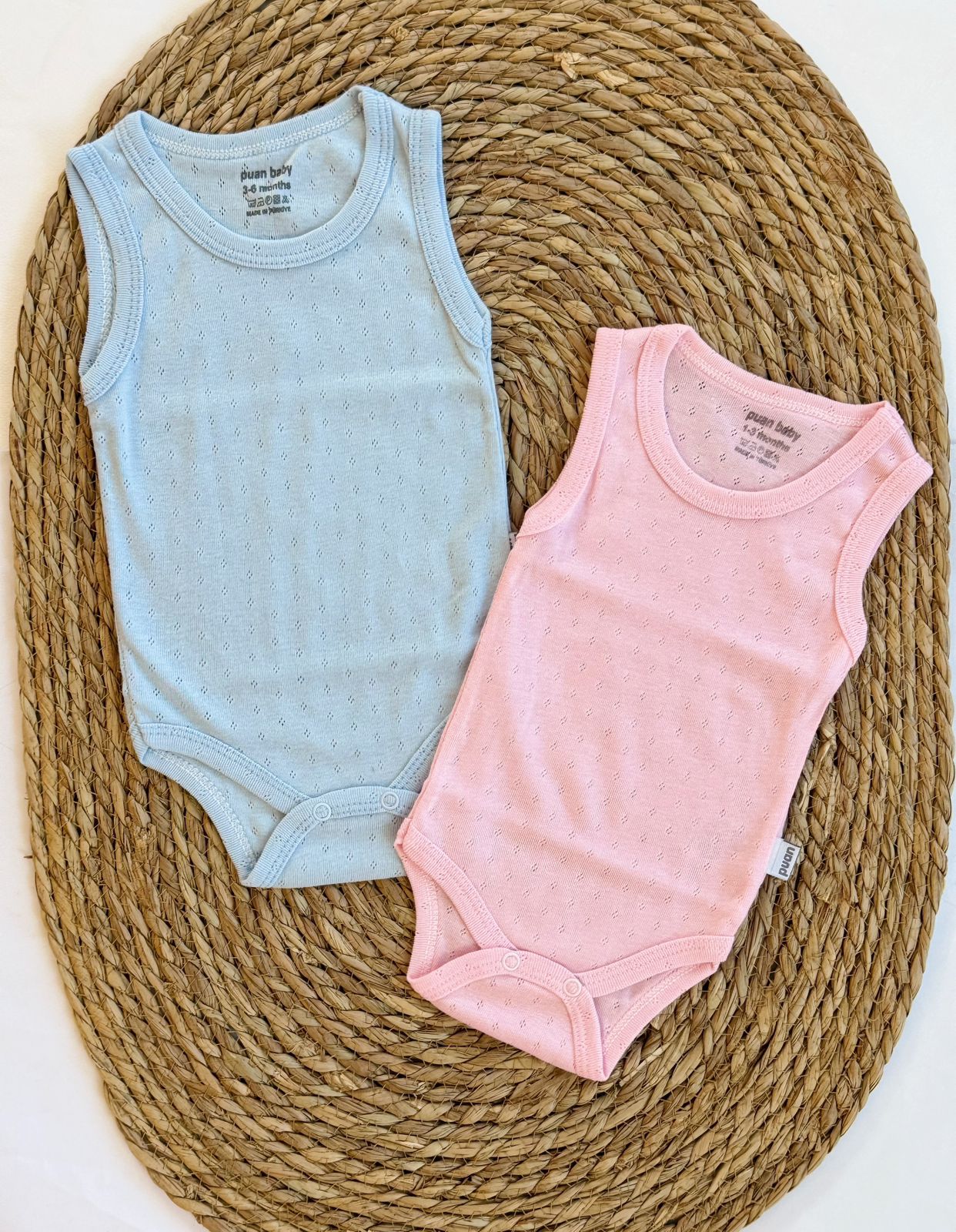 100% Cotton Bodysuit available in 2 colors