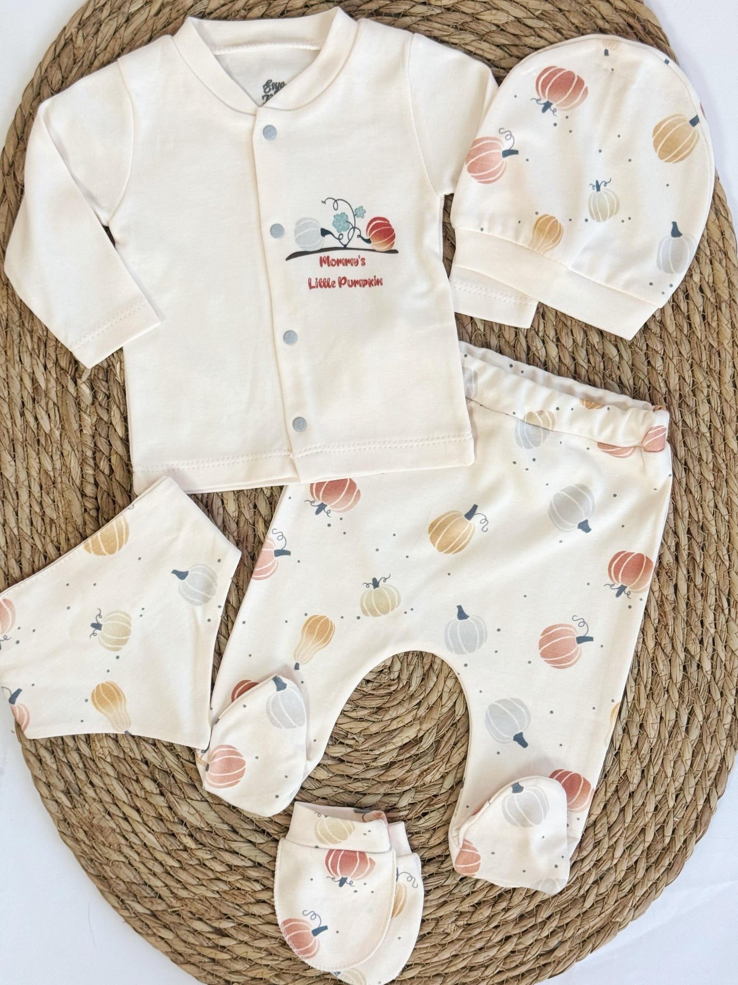 100% Cotton 5 pcs Hospital Set