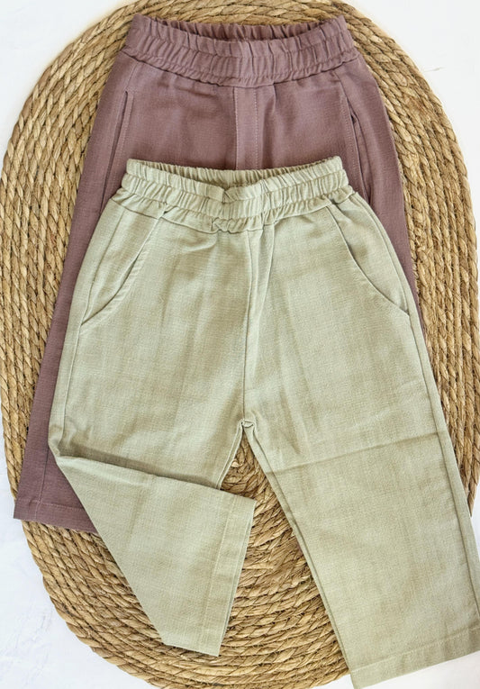 Girl Linen Pants