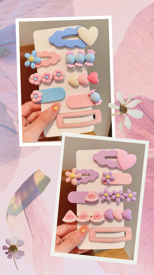 8pcs Hair Clips