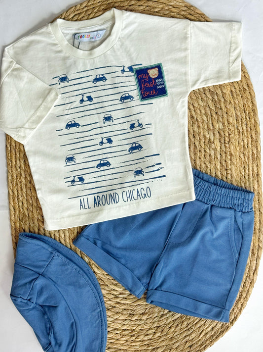 Cotton Set with Hat