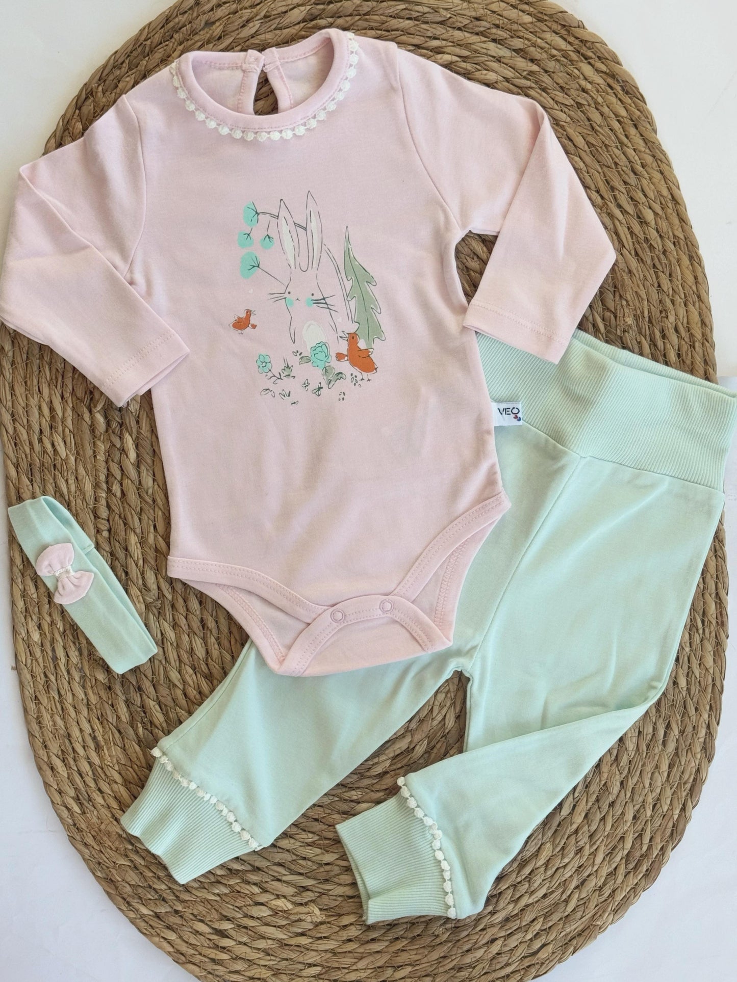 Bodysuit & Pant Set available in 2 colors