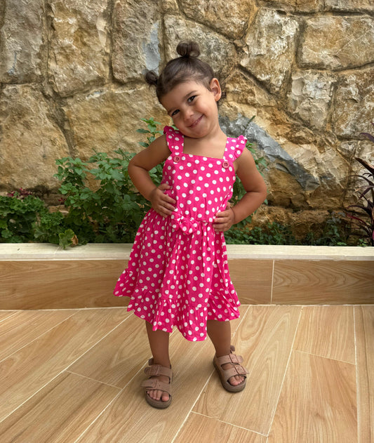 Polka Dots Dress available in 2 Colors
