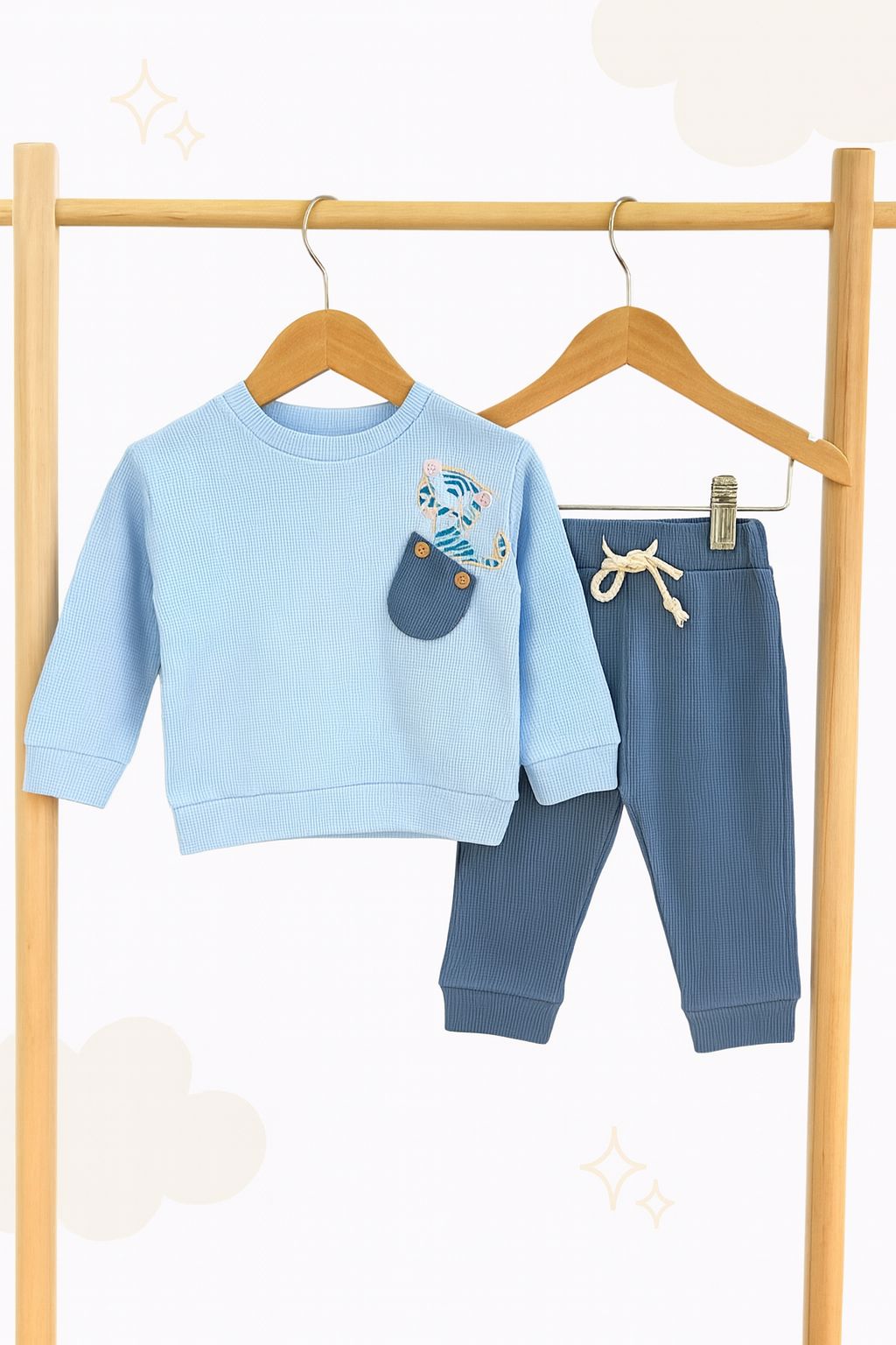 Cotton baby boy set / pijama