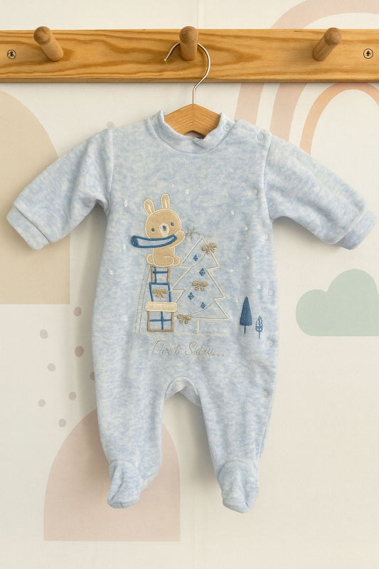 Velvet Blue Overall