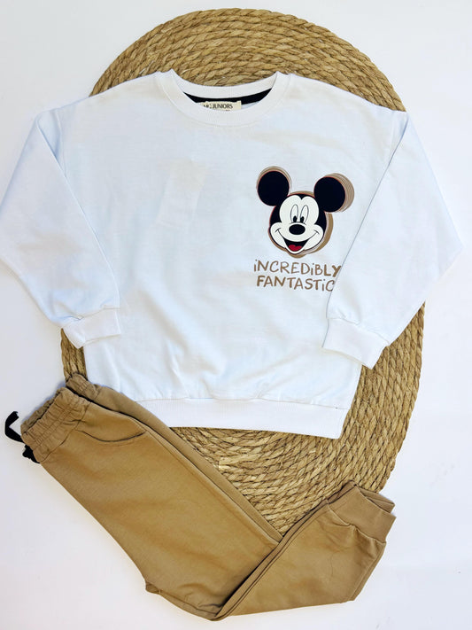 Mickey Mouse cotton Set available in 2 colors