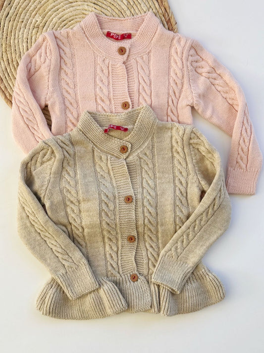 Wool Cardigans available in 2 colors