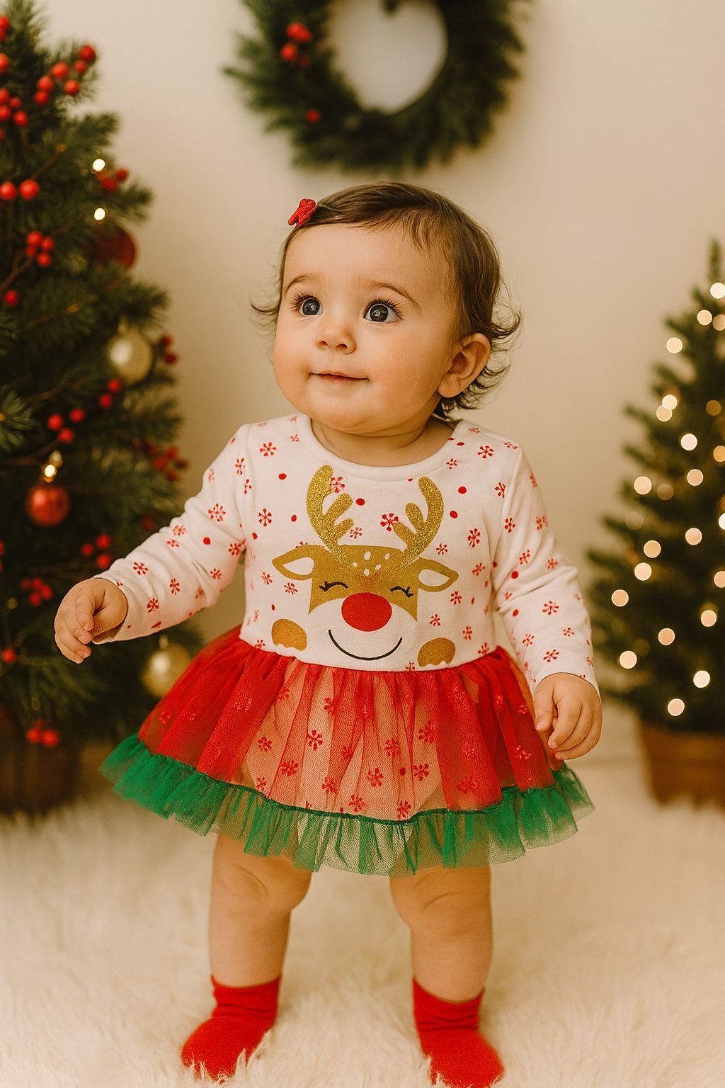 Christmas Bodysuit Dress