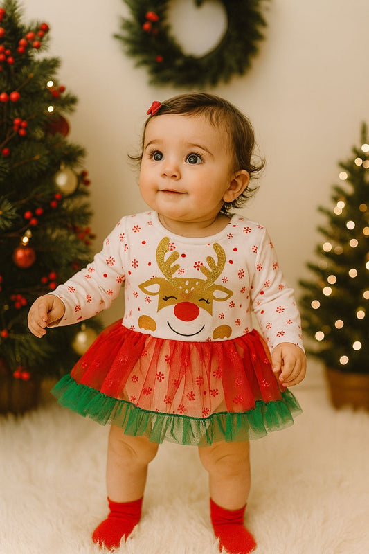 Christmas Bodysuit Dress