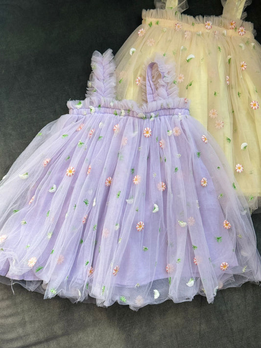 Tulle dress available in 4 colors