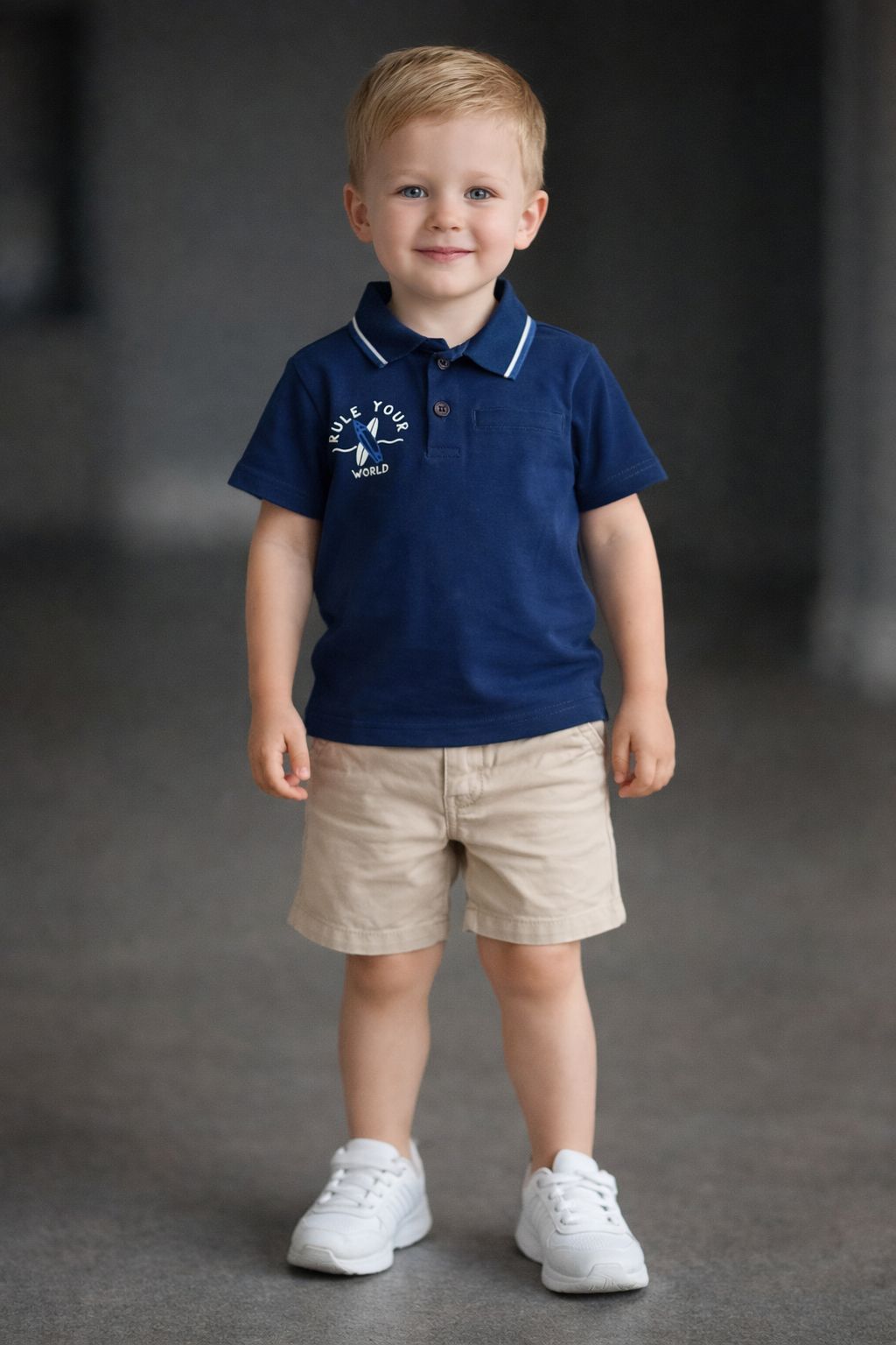 Polo & shorts set