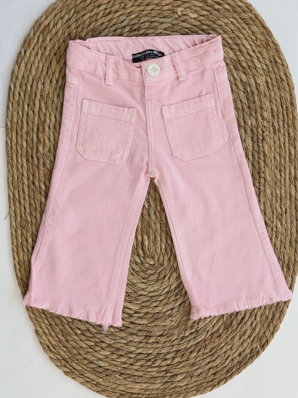 Pink jeans