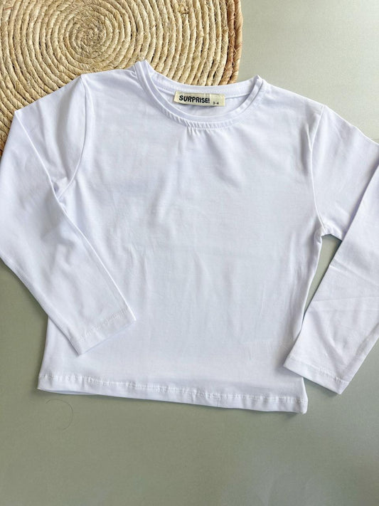 Long-sleeve basic shirt