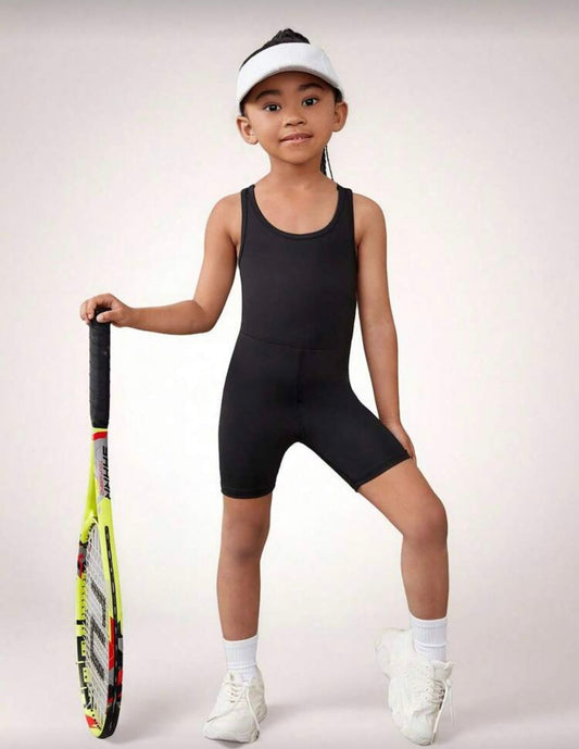 Cross Back Sports Romper
