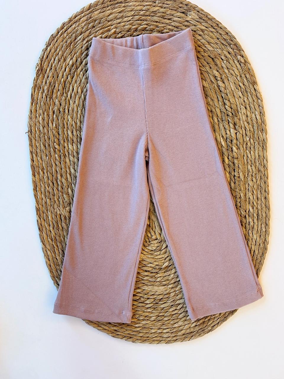 Cotton Flare Pants