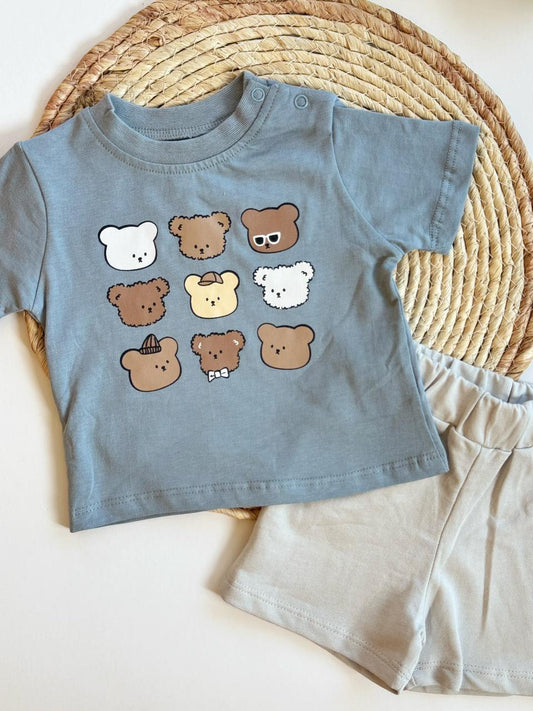 Cotton Baby Boy Set