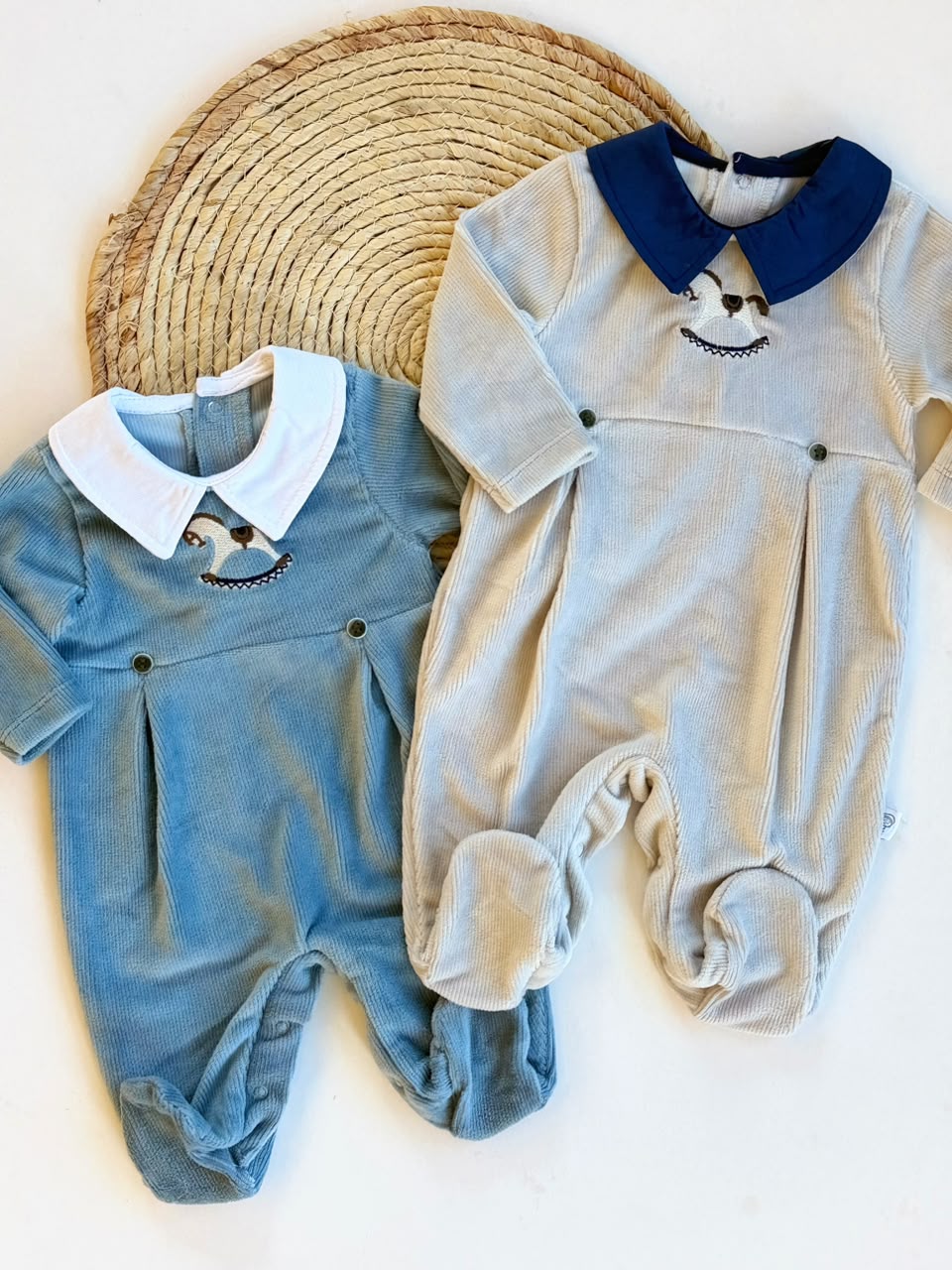 Velvet overall available in 2 colors