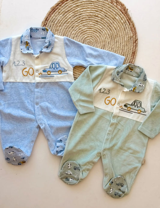Velvet overall