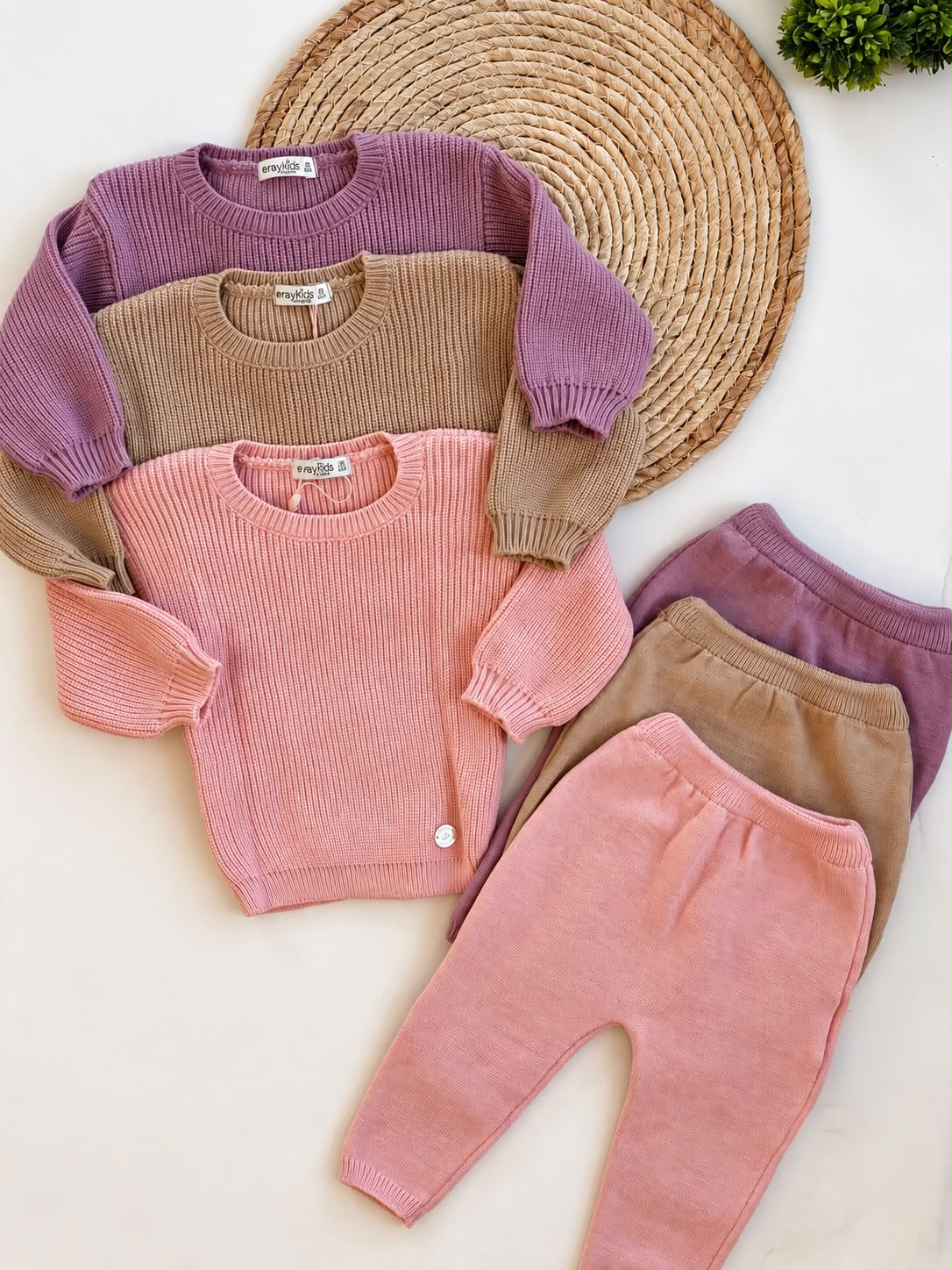Knit Sets available in 3 colors