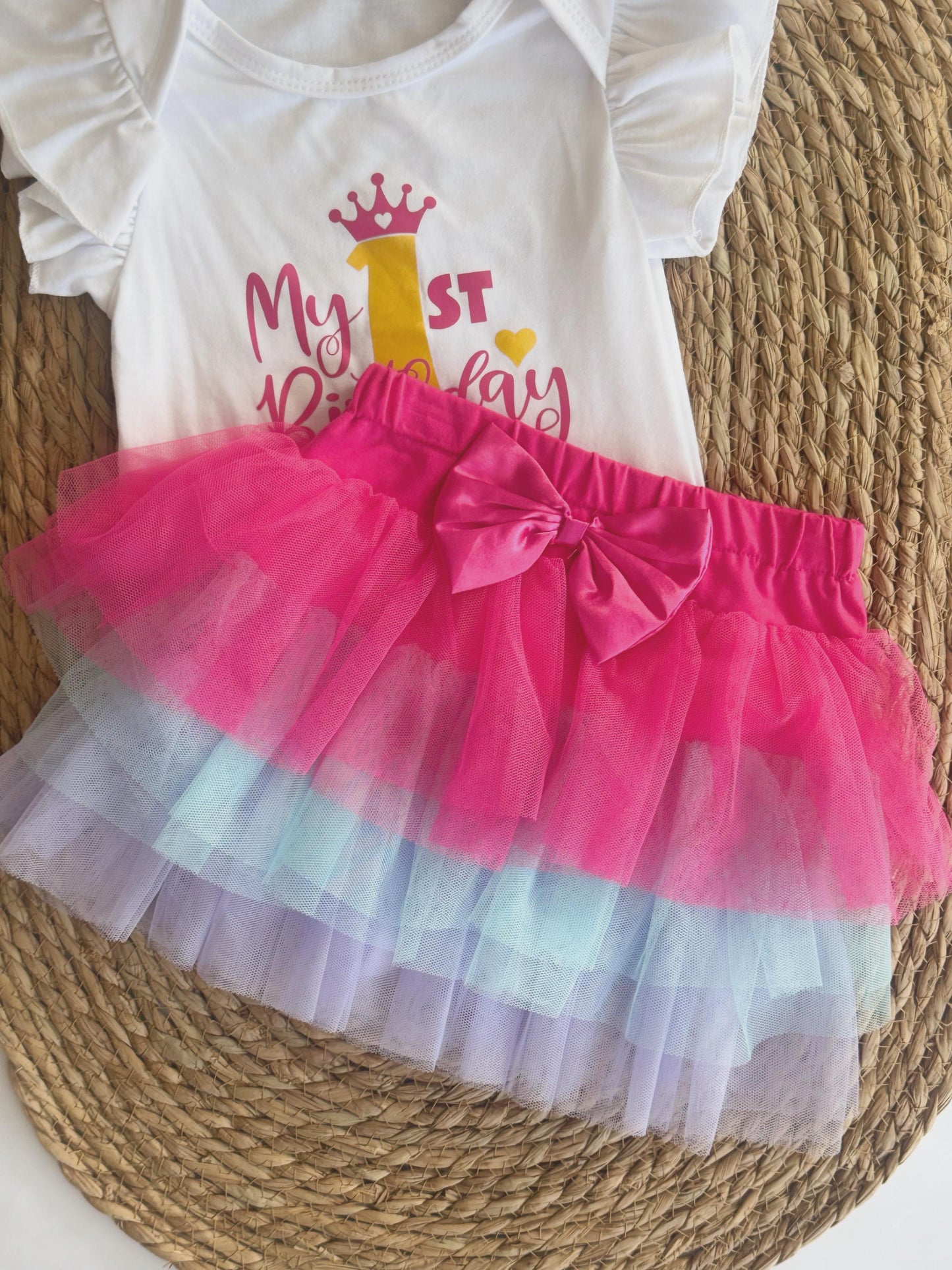 1st Birthday Girl's Set